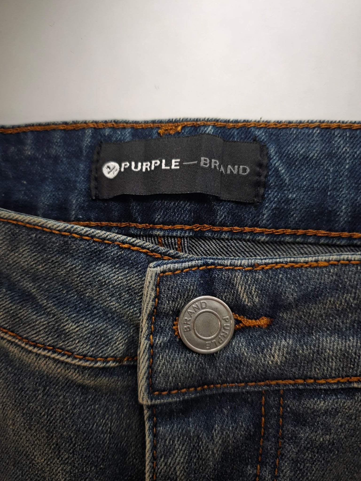 Purple Brand Jeans Dark Blue Size 36