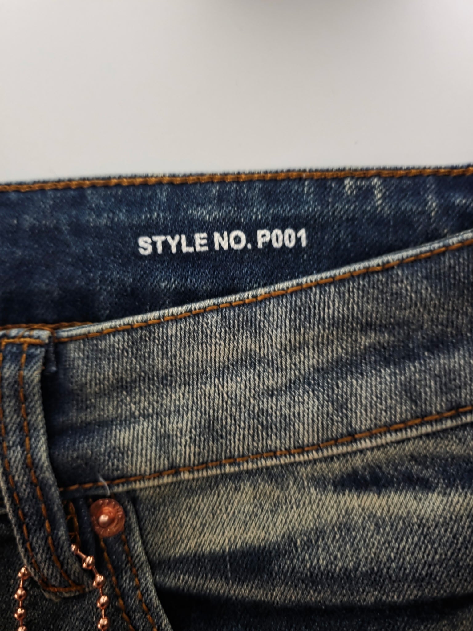 Purple Brand Jeans Dark Blue Size 36
