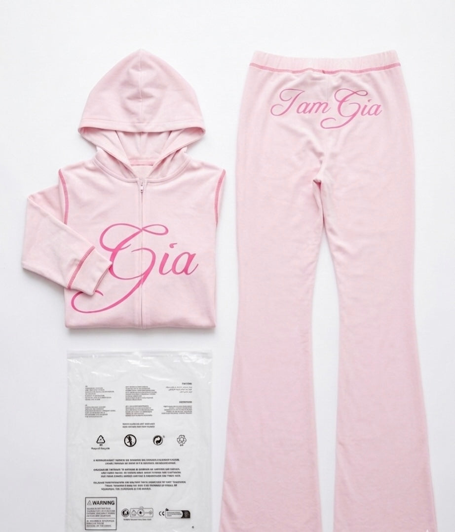 I.AM.GIA soft pink SET