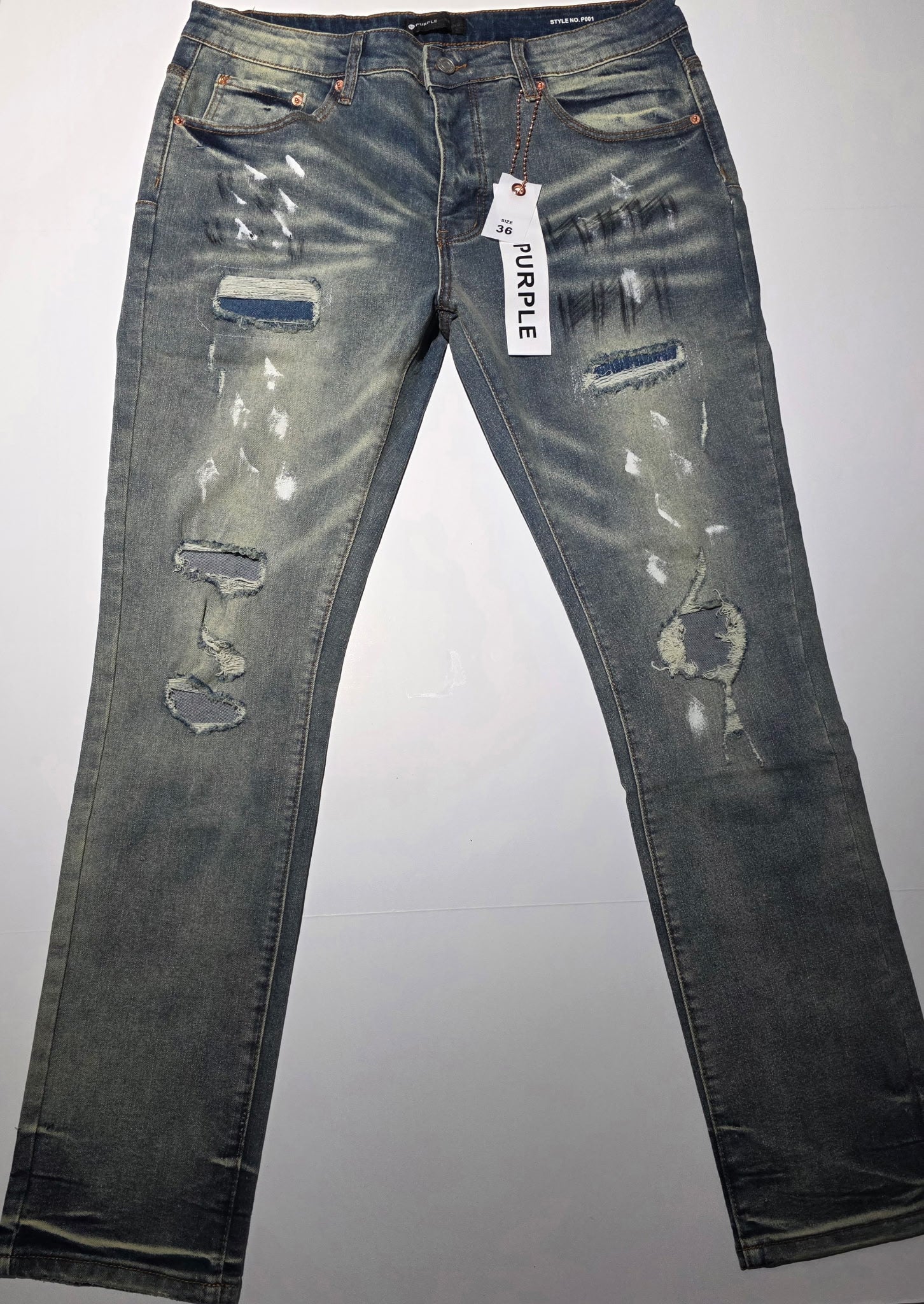 Purple Brand Jeans Dark Blue Size 36